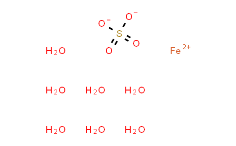 CAS No. 7782-63-0, Iron(II) sulfate heptahydrate