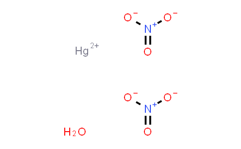CAS No. 7783-34-8, Mercury(II) nitrate hydrate