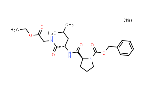 CAS No. 7784-82-9, (S)-Benzyl 2-(((S)-1-((2-ethoxy-2-oxoethyl)amino)-4-methyl-1-oxopentan-2-yl)carbamoyl)pyrrolidine-1-carboxylate