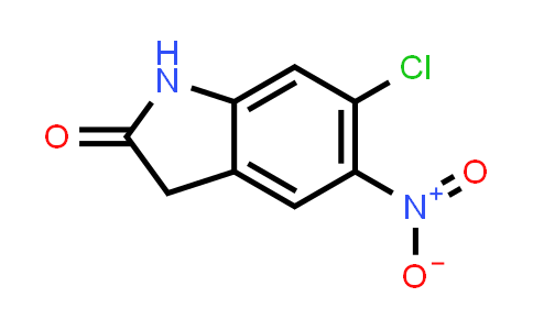 CAS No. 77859-57-5, 6-Chloro-5-nitro-2,3-dihydro-1H-indol-2-one
