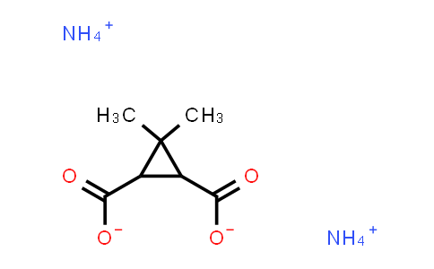 CAS No. 7788-98-9, Ammonium 3,3-dimethylcyclopropane-1,2-dicarboxylate