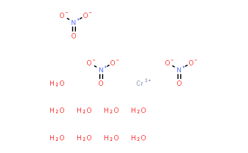 CAS No. 7789-02-8, Chromium(III) nitrate nonahydrate