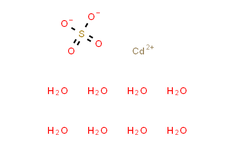CAS No. 7790-84-3, Cadmium(II) sulfate octahydrate