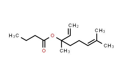 78-36-4 | 3,7-Dimethylocta-1,6-dien-3-yl butyrate