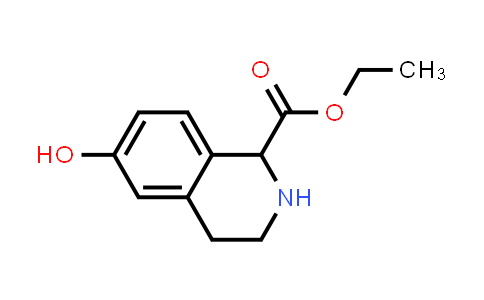 CAS No. 780004-18-4, ethyl 6-hydroxy-1,2,3,4-tetrahydroisoquinoline-1-carboxylate
