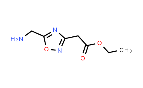 780037-08-3 | Ethyl 2-(5-(aminomethyl)-1,2,4-oxadiazol-3-yl)acetate