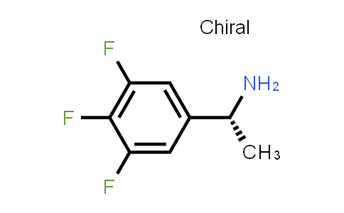 CAS No. 780743-67-1, Benzenemethanamine, 3,4,5-trifluoro-α-methyl-, (αR)-
