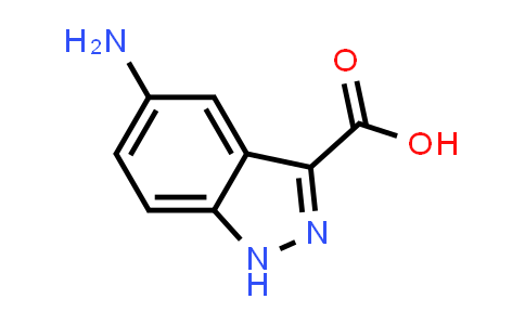 CAS No. 78155-77-8, 5-Amino-1H-indazole-3-carboxylic acid