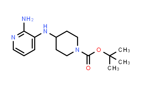 CAS No. 781649-86-3, tert-Butyl 4-((2-aminopyridin-3-yl)amino)piperidine-1-carboxylate