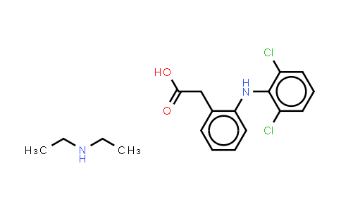 CAS No. 78213-16-8, Diclofenac (diethylamine)