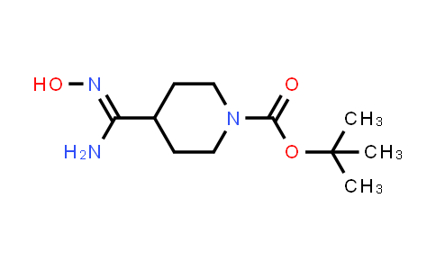 CAS No. 782493-60-1, tert-Butyl (Z)-4-(N'-hydroxycarbamimidoyl)piperidine-1-carboxylate