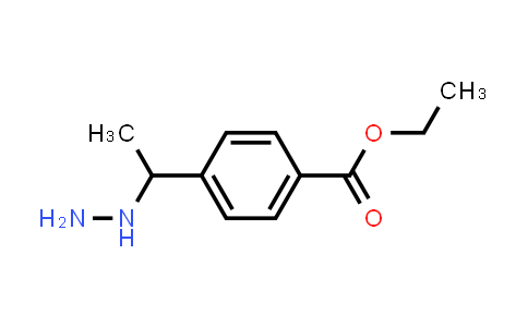 CAS No. 78254-16-7, Ethyl 4-(1-hydrazinylethyl)benzoate