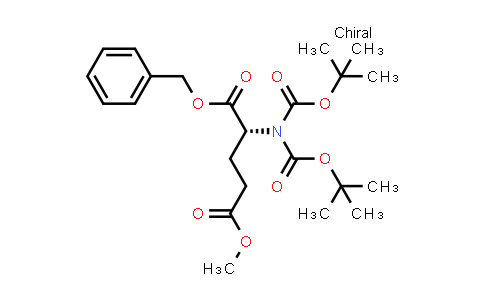CAS No. 784156-32-7, 1-Benzyl 5-methyl N,N-bis(tert-butoxycarbonyl)-D-glutamate