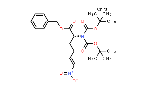 784156-33-8 | Benzyl (2R,5E)-2-[bis(tert-butoxycarbonyl)amino]-6-nitrohex-5-enoate