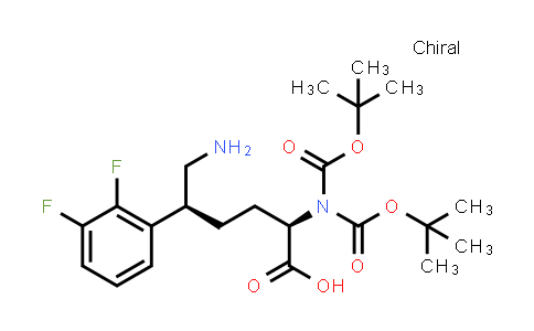 784156-96-3 | (5S)-N2,N2-Bis(tert-butoxycarbonyl)-5-(2,3-difluorophenyl)-D-lysine