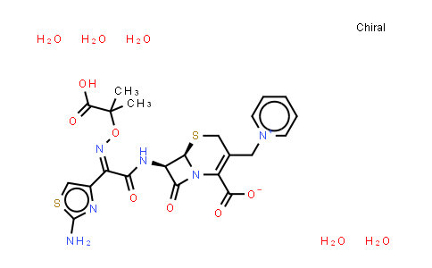 CAS No. 78439-06-2, Ceftazidime (pentahydrate)