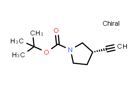 CAS No. 785051-40-3, (S)-1-Boc-3-Ethynylpyrrolidine