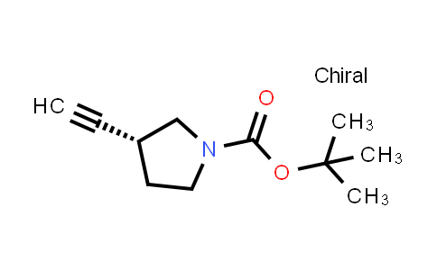 785051-41-4 | (R)-tert-Butyl 3-ethynylpyrrolidine-1-carboxylate