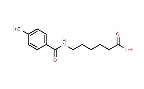 CAS No. 78521-43-4, 6-(4-Methylbenzamido)hexanoic acid