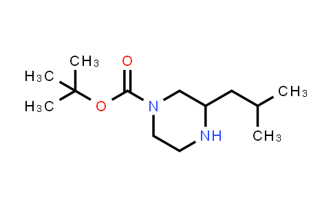 CAS No. 78551-93-6, 1-Boc-3-isobutyl-piperazine