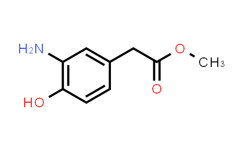 CAS No. 78587-72-1, Methyl 2-(3-amino-4-hydroxyphenyl)acetate