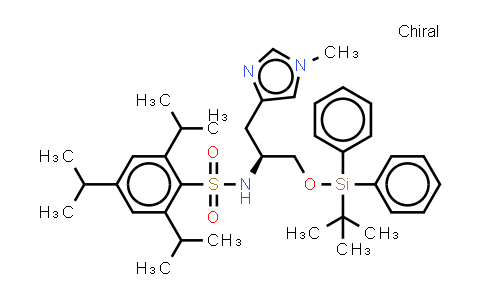 787554-04-5 | Nalpha-(2,4,6-triisopropylbenzenesulfonyl)-o-(tert-butyldiphenylsilyl)-pros-methyl-l-histidinol