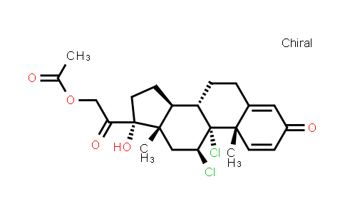 CAS No. 79-61-8, Dichlorisone acetate