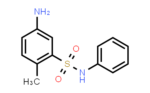 CAS No. 79-72-1, 5-Amino-2-methyl-N-phenylbenzenesulfonamide
