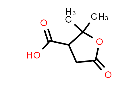 CAS No. 79-91-4, 2,2-Dimethyl-5-oxotetrahydrofuran-3-carboxylic acid