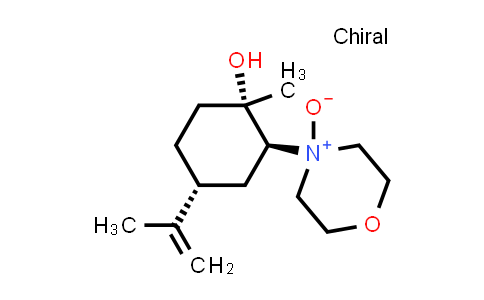 CAS No. 790220-87-0, 4-((1S,2S,5R)-2-hydroxy-2-methyl-5-(prop-1-en-2-yl)cyclohexyl)morpholine 4-oxide