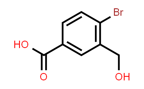 CAS No. 790230-04-5, 4-Bromo-3-(hydroxymethyl)benzoic acid