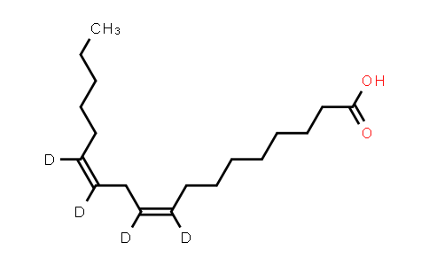 CAS No. 79050-23-0, Linoleic Acid-d4