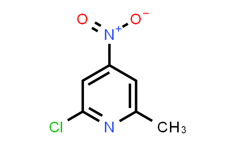 CAS No. 79055-51-9, 2-Chloro-6-methyl-4-nitropyridine
