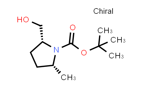 CAS No. 790689-62-2, tert-Butyl (2R,5R)-2-(hydroxymethyl)-5-methylpyrrolidine-1-carboxylate