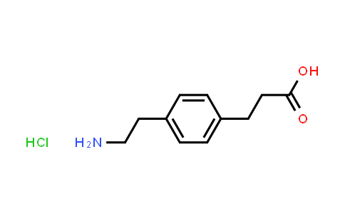 CAS No. 79093-91-7, 3-(4-(2-Aminoethyl)phenyl)propanoic acid hydrochloride