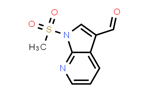 CAS No. 791066-25-6, 1H-Pyrrolo[2,3-b]pyridine-3-carboxaldehyde, 1-(methylsulfonyl)-