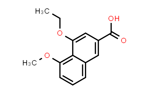 CAS No. 791116-40-0, 2-Naphthalenecarboxylic acid, 4-ethoxy-5-methoxy-