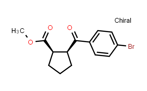 CAS No. 791594-11-1, cis-2-(4-Bromobenzoyl)cyclopentanecarboxylic acid methyl ester
