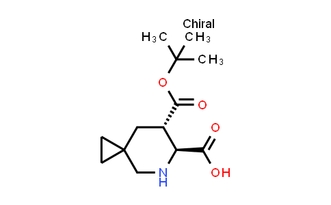791834-47-4 | (6S,7S)-7-(tert-Butoxycarbonyl)-5-azaspiro[2.5]octane-6-carboxylic acid