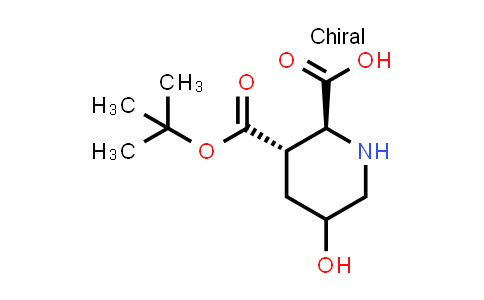 CAS No. 791834-50-9, (2S,3S)-3-(tert-Butoxycarbonyl)-5-hydroxypiperidine-2-carboxylic acid