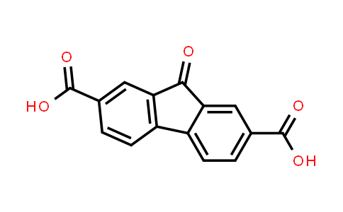 CAS No. 792-26-7, 9-Oxo-9H-fluorene-2,7-dicarboxylic acid