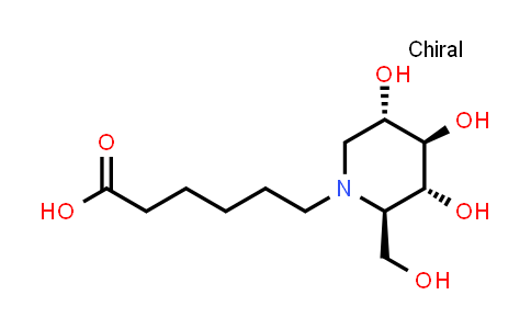 CAS No. 79206-51-2, N-5-Carboxypentyl-1-deoxynojirimycin