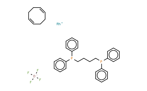 79255-71-3 | 1,4-双(二苯基膦)丁烷](1,5-环辛二烯)铑(I)四氟硼酸