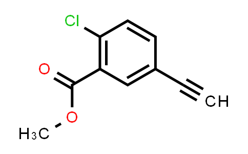 CAS No. 792912-10-8, Methyl 2-chloro-5-ethynylbenzoate