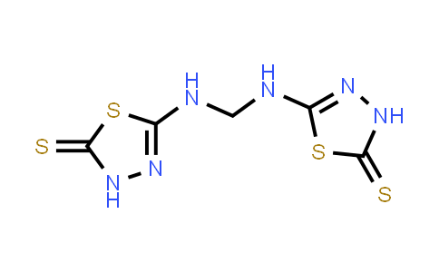 CAS No. 79319-85-0, 5,5'-(Methylenebis(azanediyl))bis(1,3,4-thiadiazole-2(3H)-thione)