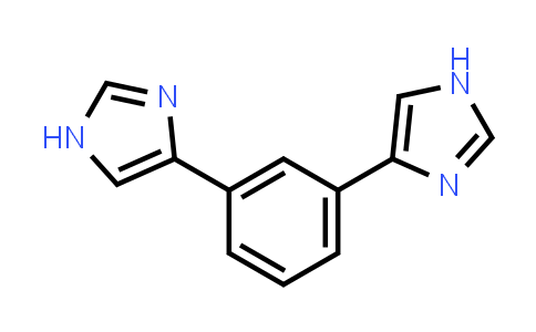 CAS No. 794485-43-1, 1,3-Bis(1H-imidazol-4-yl)benzene