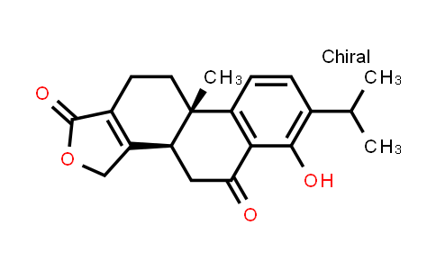 CAS No. 79548-61-1, (3bR,9bS)-6-hydroxy-7-isopropyl-9b-methyl-3b,4,10,11-tetrahydrophenanthro[2,1-c]furan-1,5(3H,9bH)-dione
