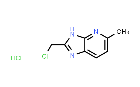 CAS No. 796061-82-0, 2-(Chloromethyl)-5-methyl-3H-imidazo[4,5-b]pyridine hydrochloride