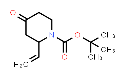 CAS No. 796112-47-5, tert-Butyl 4-oxo-2-vinylpiperidine-1-carboxylate
