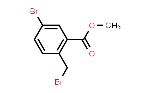 CAS No. 79670-17-0, methyl 5-bromo-2-(bromomethyl)benzoate